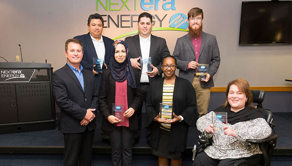 NextEra Energy diverse group of employees