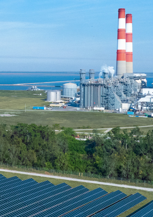 NextEra Energy Manatee Solar Energy Center in Florida.