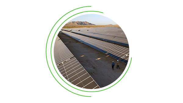 NextEra Energy solar energy center.
