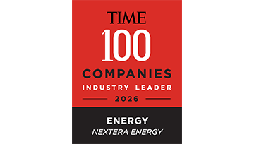 NextEra awarded TIME 100 industry leader 2026