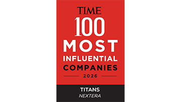 NextEra awarded TIME 100 most influential companies 2026