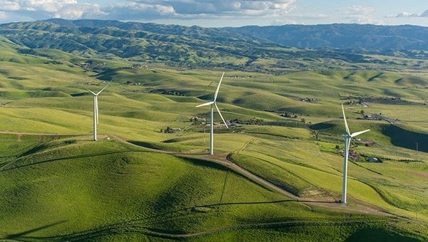 Golden Hills North Wind Energy Center in California