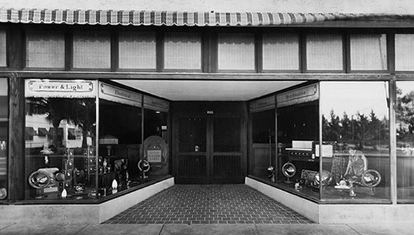 Power and light storefront