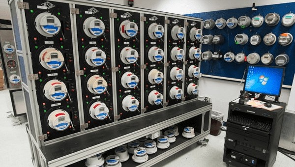Meter reading room