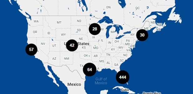 Map of the USA